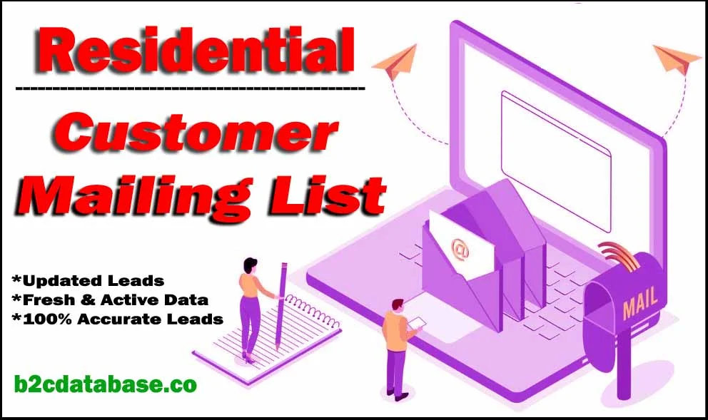 Residential Customer Email List