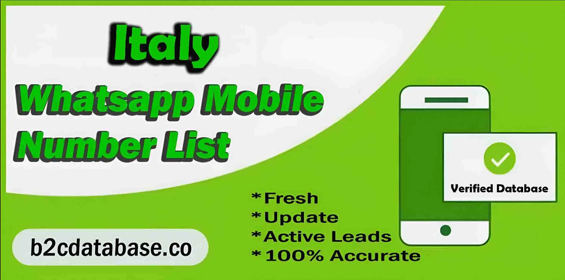 Italy WhatsApp Database