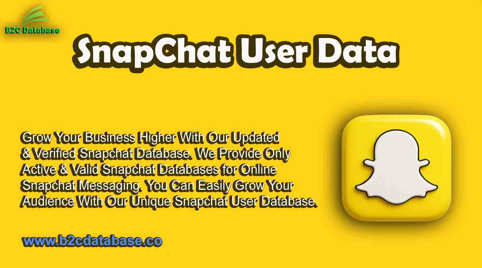 SnapChat User Data